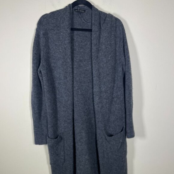 Banana Republic Women's Gray Open Wool Mohair Cardigan Duster XS Oversized! - Picture 1 of 7